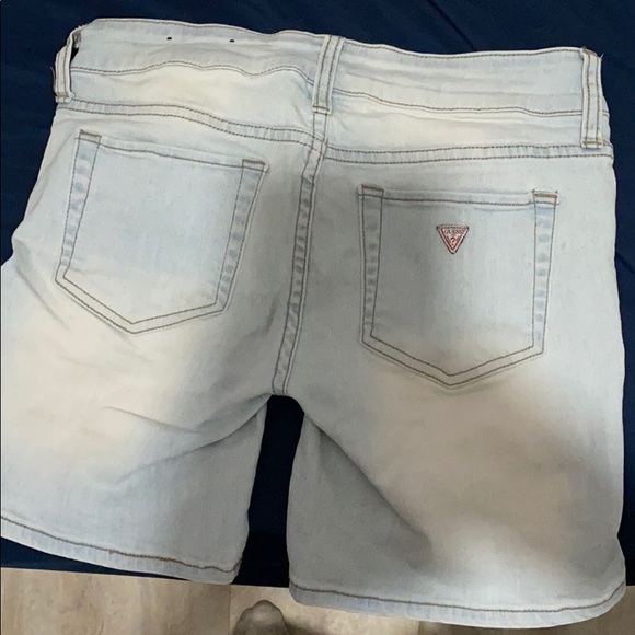Biker Jean Shorts - Picture 2 of 3